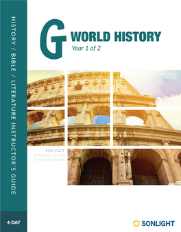 History Bible Literature G 4-Day Sample.Pdf