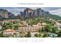 Divani Meteora Hotel Brochure