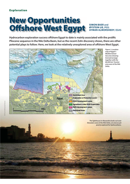 New Opportunities Offshore West Egypt
