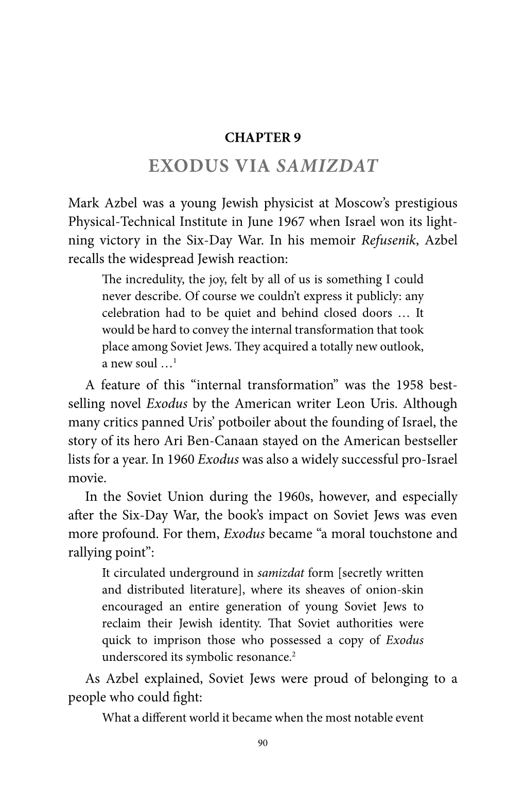 Exodus Via Samizdat