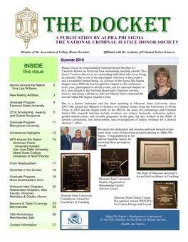 Docket Summer 2018 Issue