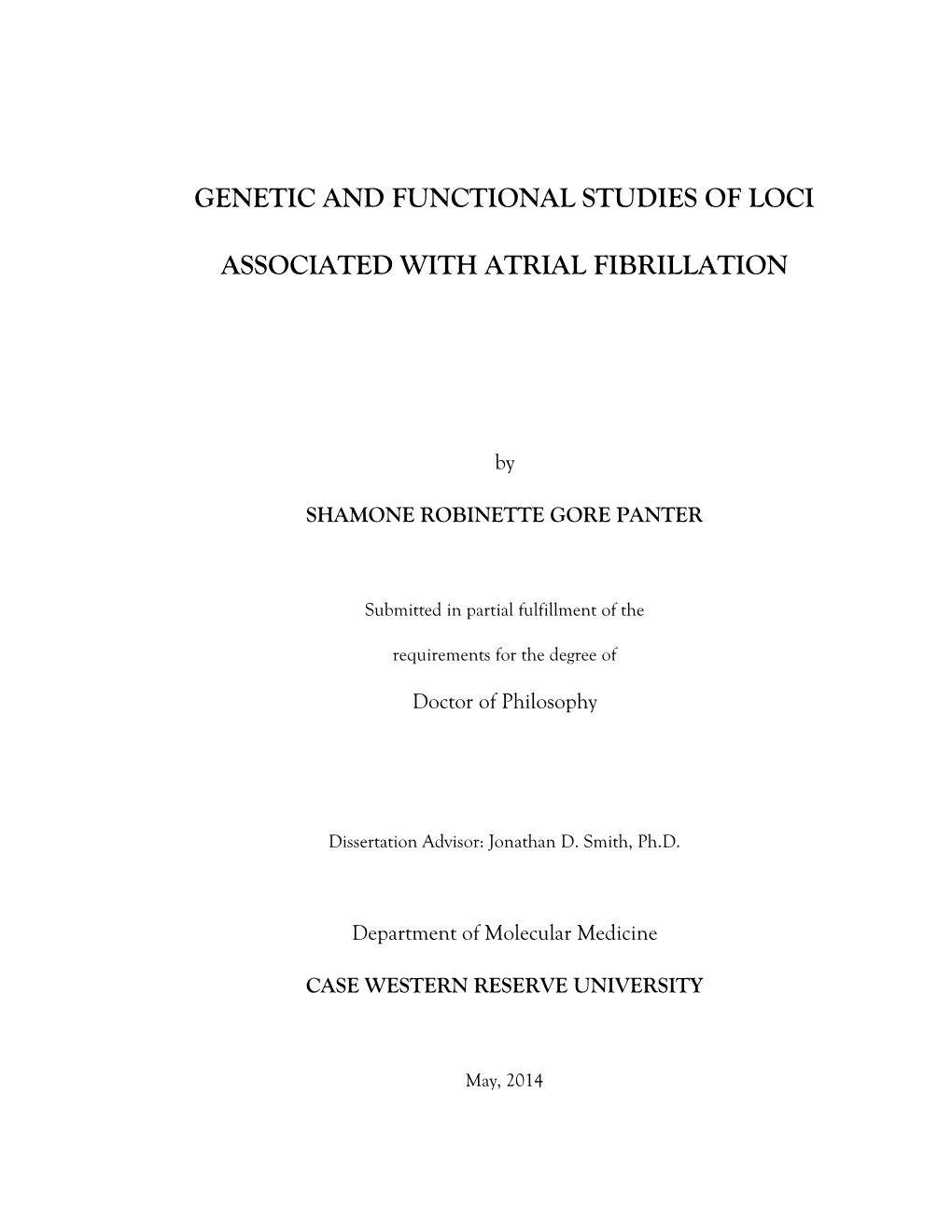 Genetic and Functional Studies of Loci Associated
