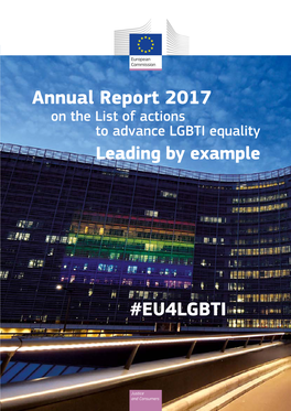 Annual Report 2017 on the List of Actions to Advance LGBTI Equality Leading by Example