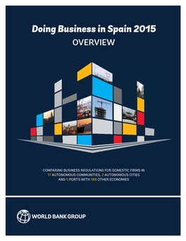 Doing Business in Spain 2015 OVERVIEW