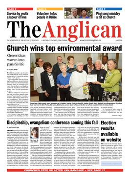 Church Wins Top Environmental Award Green Ideas Woven Into Parish’S Life