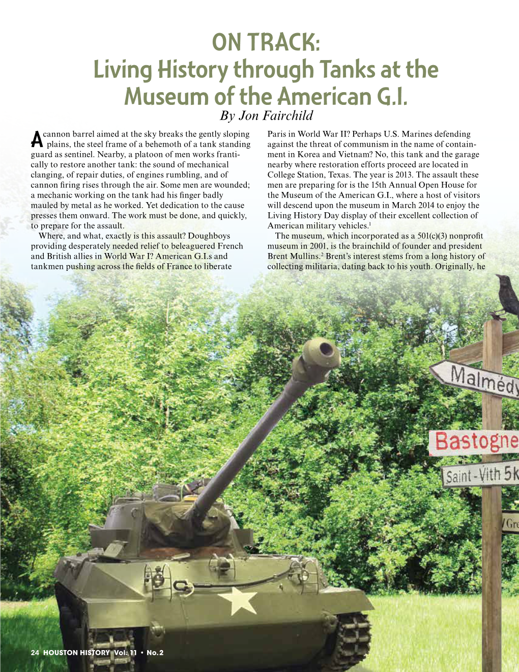 Living History Through Tanks at the Museum of the American GI