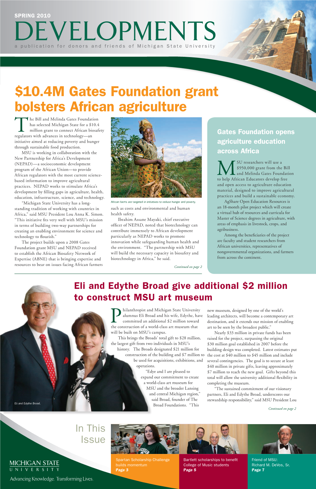 $10.4M Gates Foundation Grant Bolsters African Agriculture