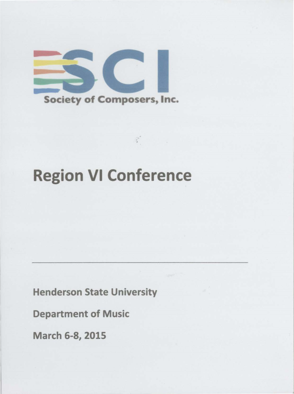 Region VI Conference