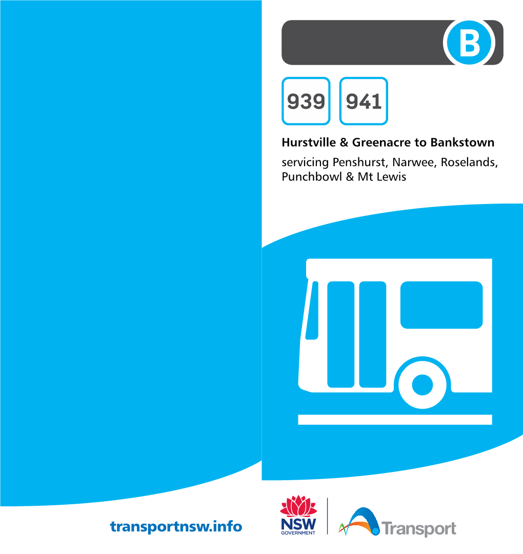 Hurstville & Greenacre to Bankstown Servicing