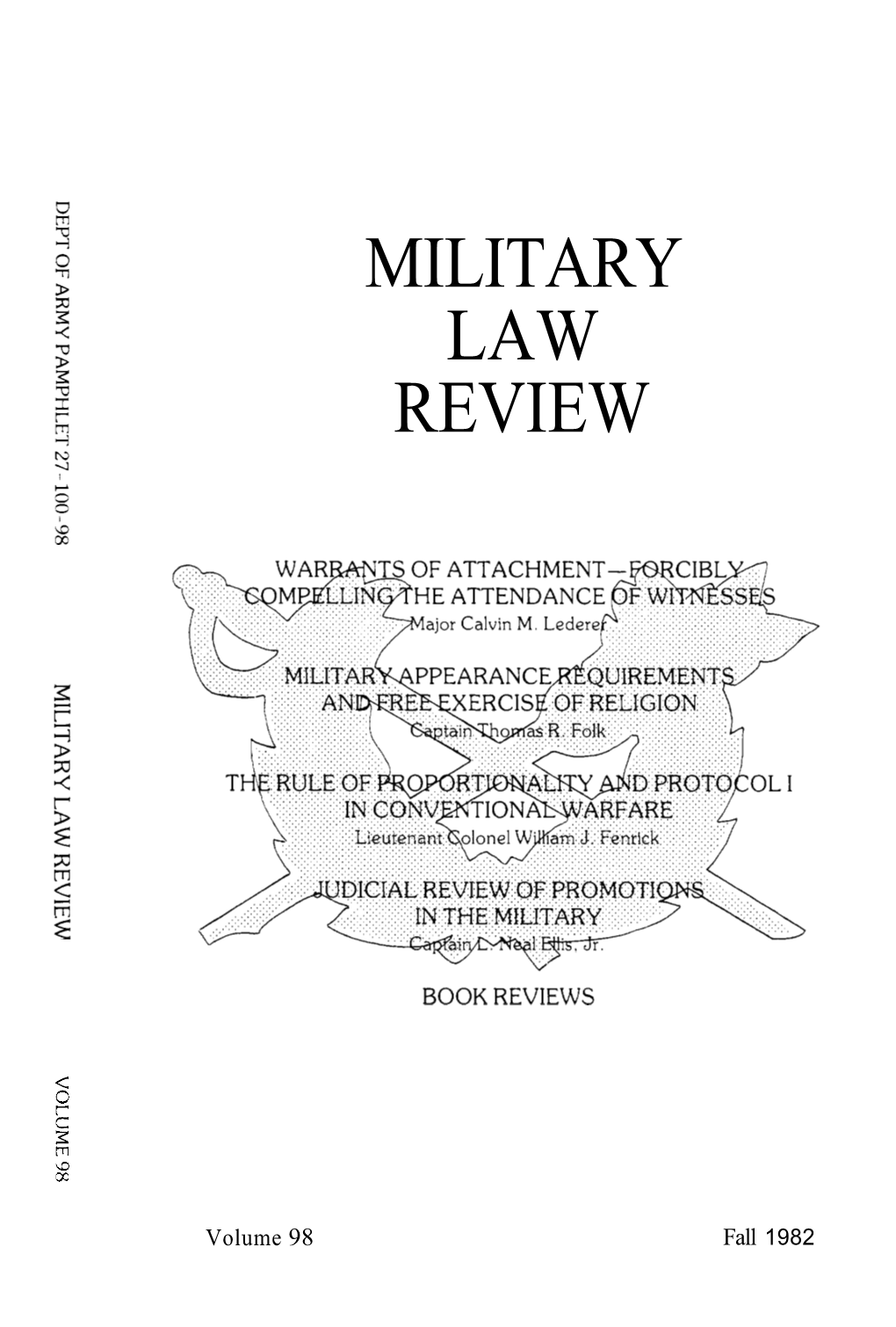 Military Law Review