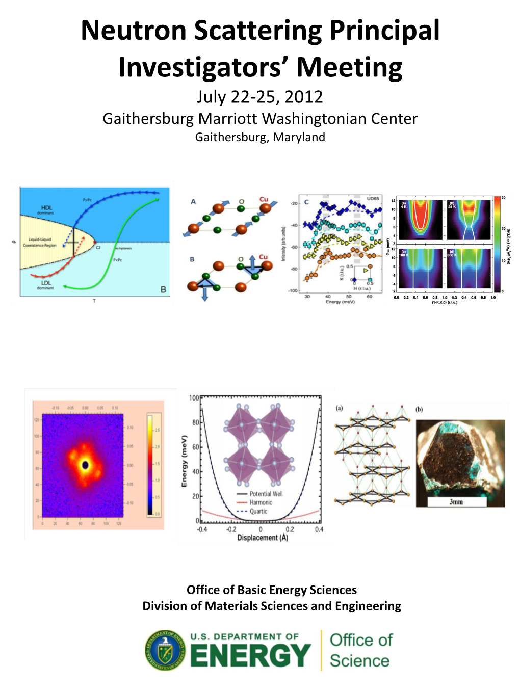 Neutron Scattering Principal Investigators' Meeting