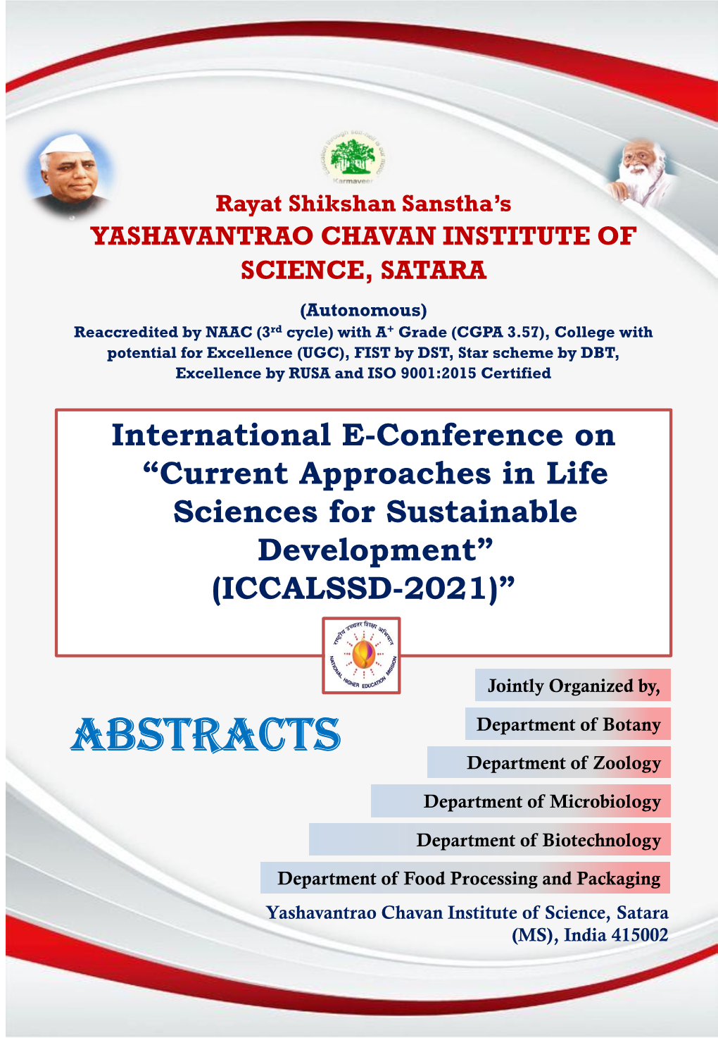 Current Approaches in Life Sciences for Sustainable Development” (ICCALSSD-2021)”