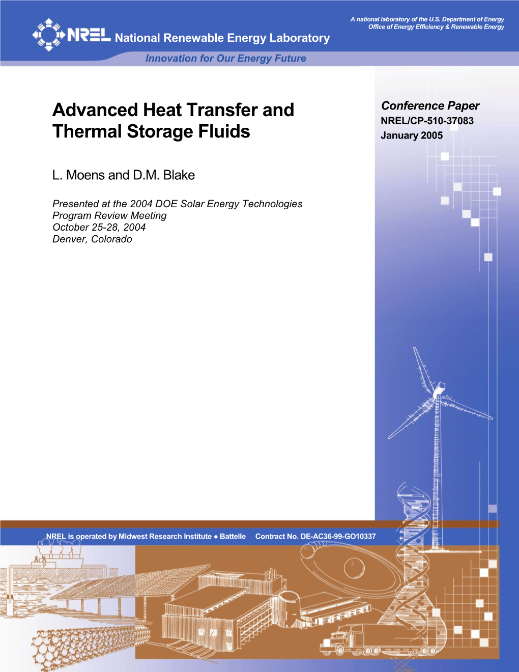 Advanced Heat Transfer and Thermal Storage Fluids