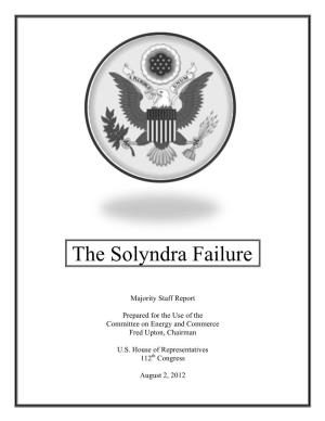 The Solyndra Failurex