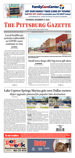Lake Cypress Springs Marina Gets New Dallas Owners Major Upgrades Planned for Popular Lake Destination from Staff Reports