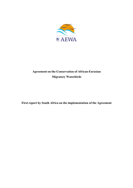 Agreement on the Conservation of African-Eurasian Migratory Waterbirds