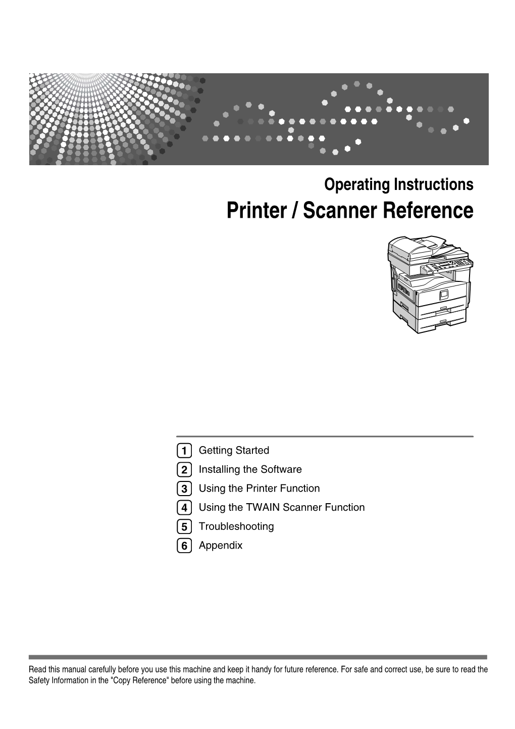 Printer / Scanner Reference