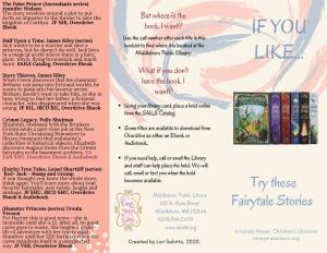 Fairytale Read-A-Like