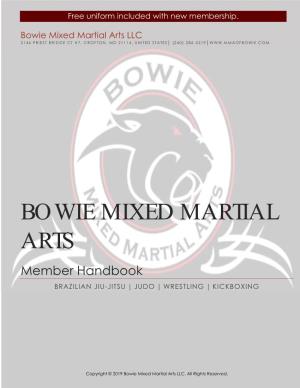 Bowie Mixed Martial Arts LLC 2146 PRIEST BRIDGE CT #7, CROFTON, MD 21114, UNITED STATES│ (240) 286-5219│