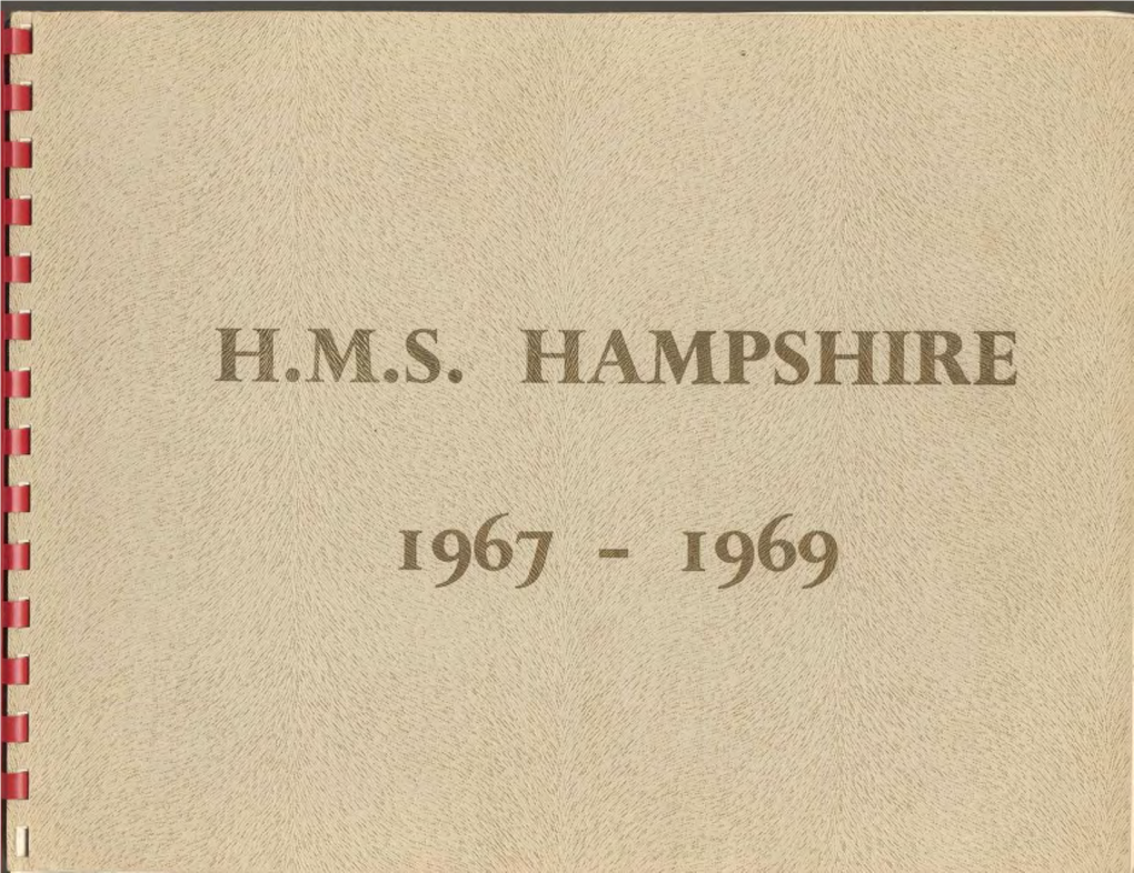HMS Hampshire 1967-1969