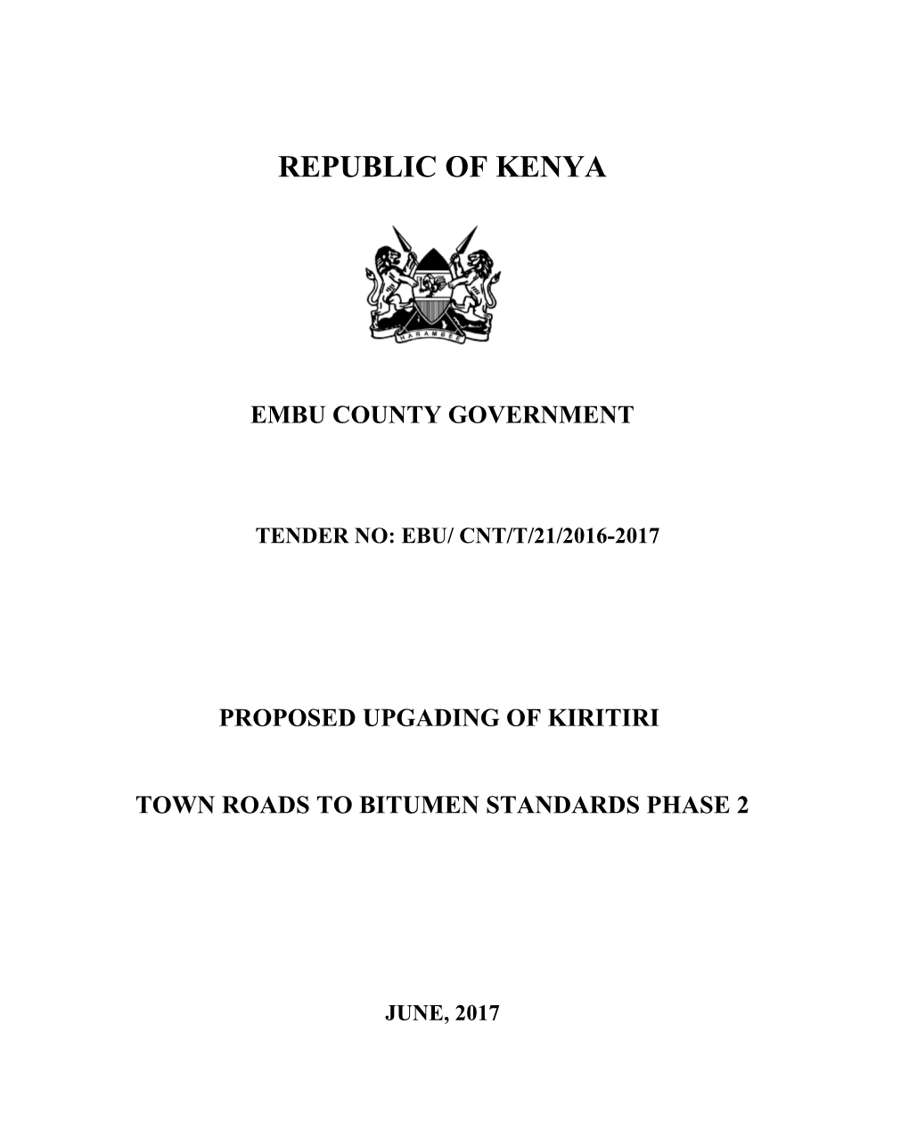 Republic of Kenya s4