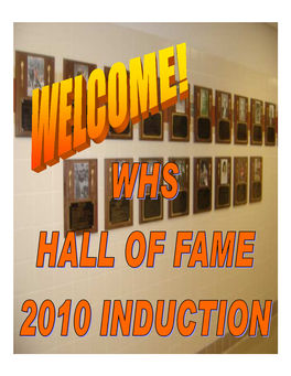 2010 Hall of Fame Powerpoint For