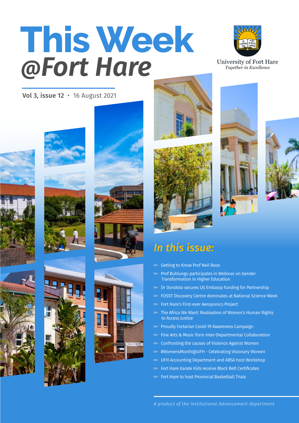 Thisweek@Forthare Vol 3 Issue 12