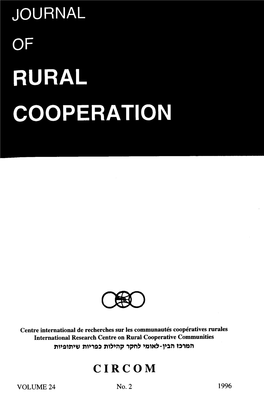 Rural Cooperation