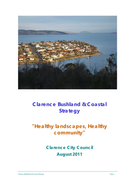 Clarence Bushland & Coastal Strategy
