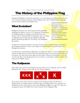 The History of the Philippine Flag