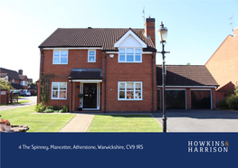 4 the Spinney, Mancetter, Atherstone, Warwickshire, CV9 1RS
