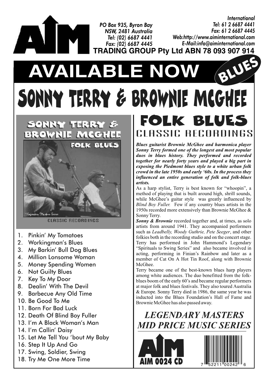 0024 SONNY TERRY & BROWNIE.Cdr