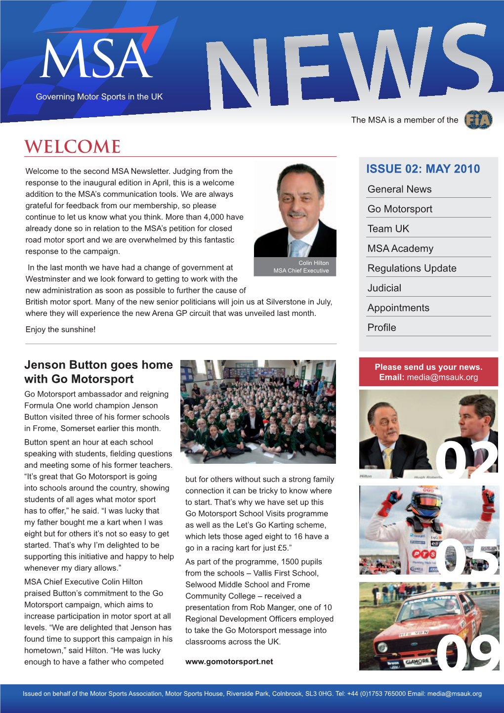 To Download RAC MSA Newsletter May 2010