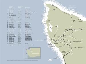 Quileute Map and Key Web