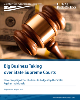 Big Business Taking Over State Supreme Courts
