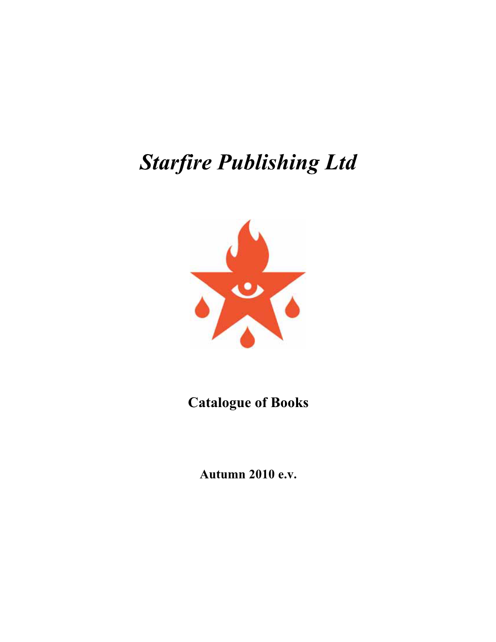 Starfire Publishing Ltd