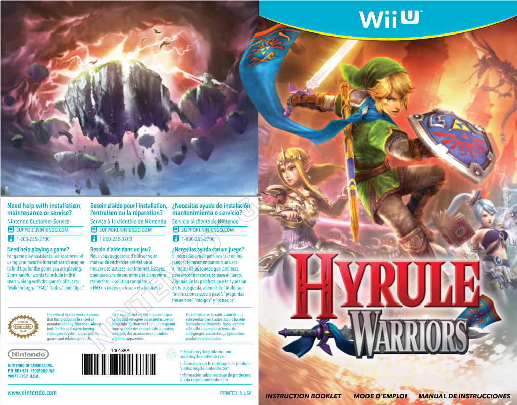 Manual-Wiiu-Hyrulewarriors.Pdf