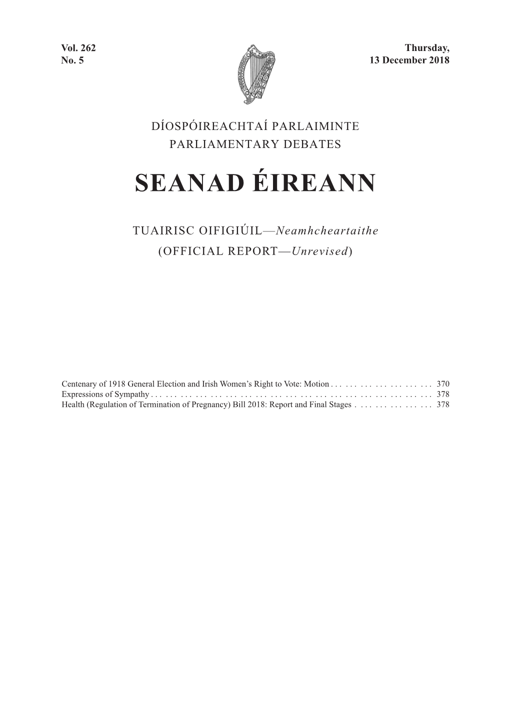 Seanad Éireann