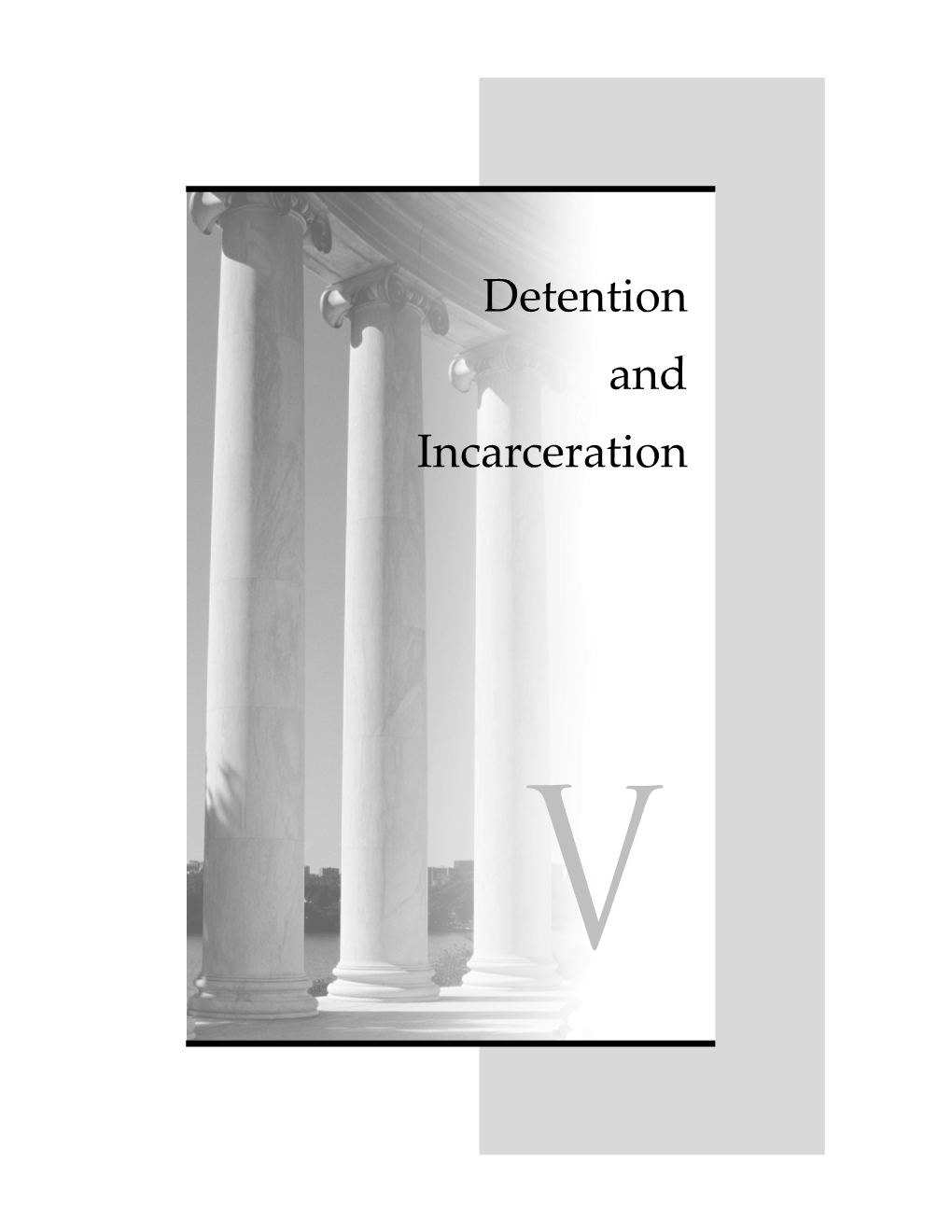 Detention and Incarceration