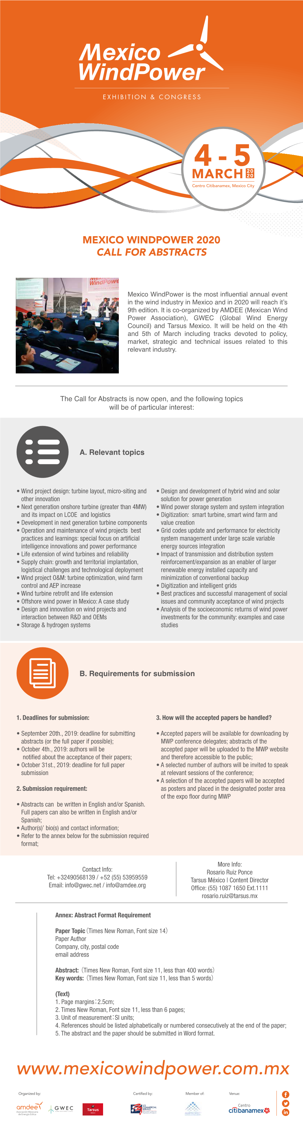 Windpower 2020 Call for Abstracts ENG