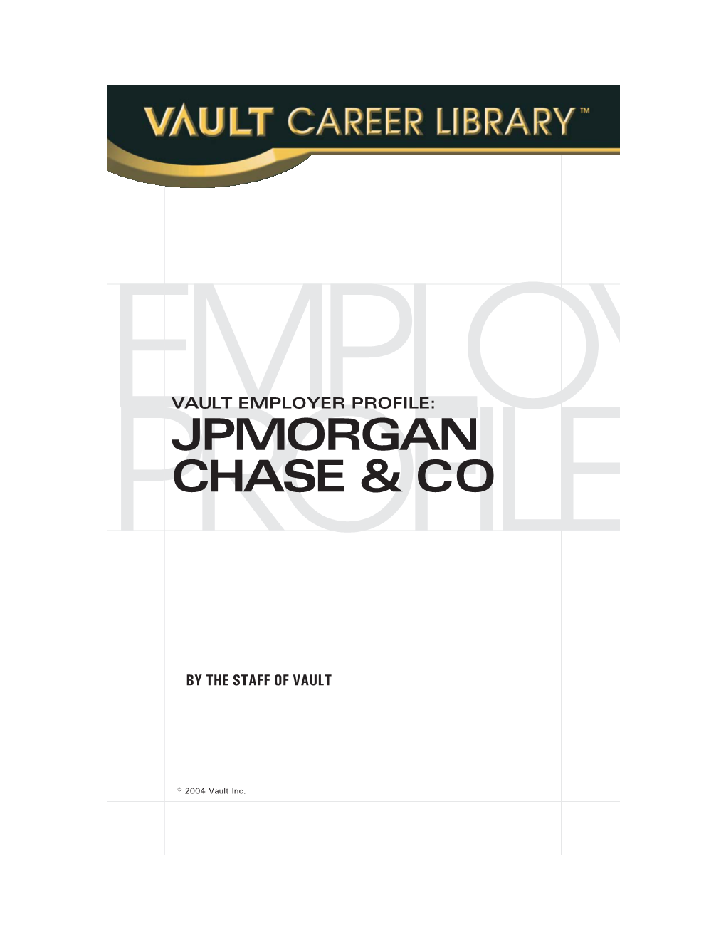 Jpmorgan Chase & Co