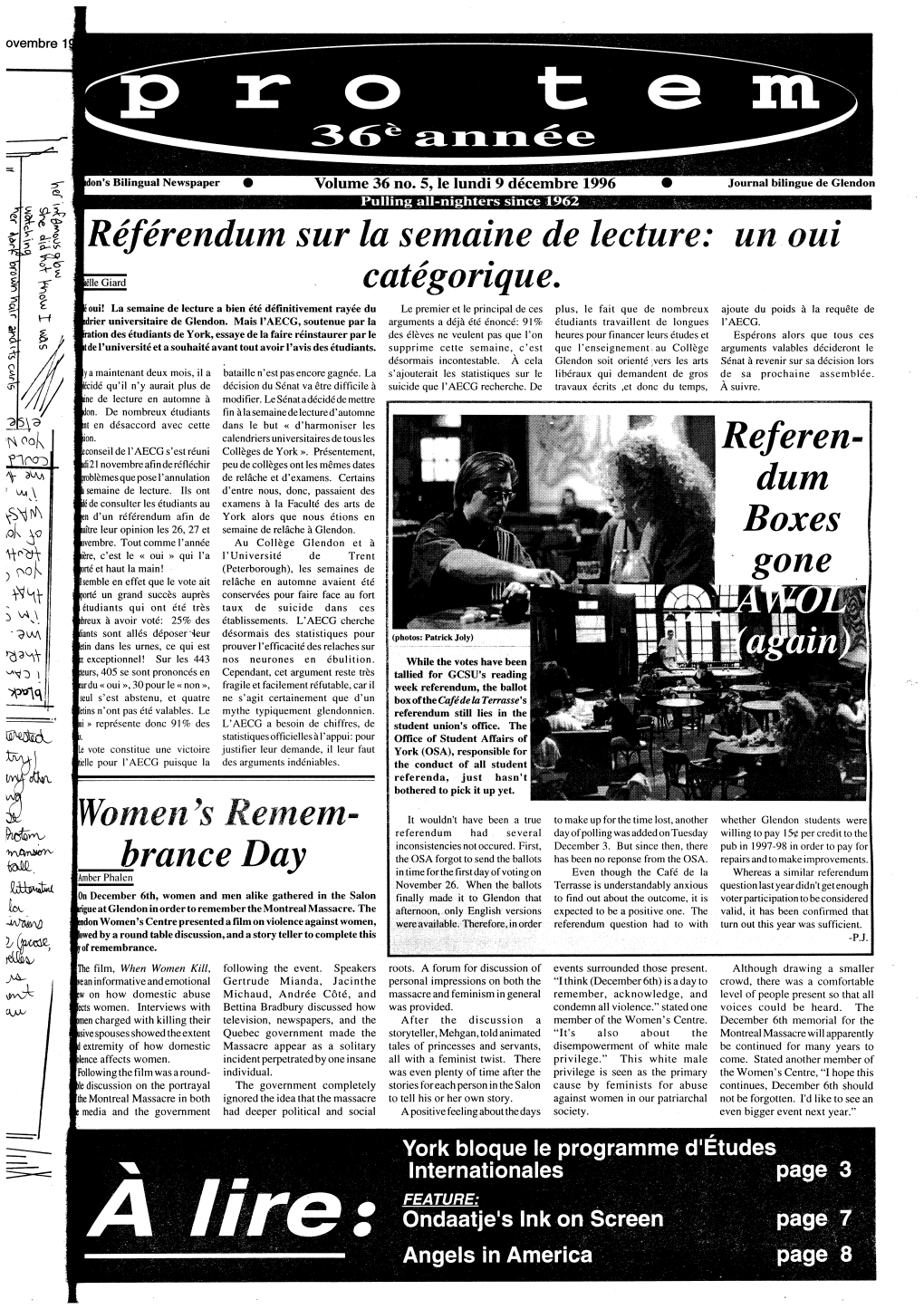 Dum Boxes Referendum Sur Fa Semaine De Lecture