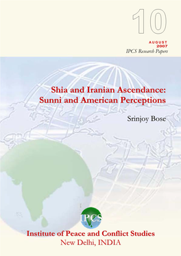 Shia and Iranian Ascendance