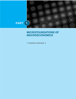 Part 1 Microfoundations of Macroeconomics