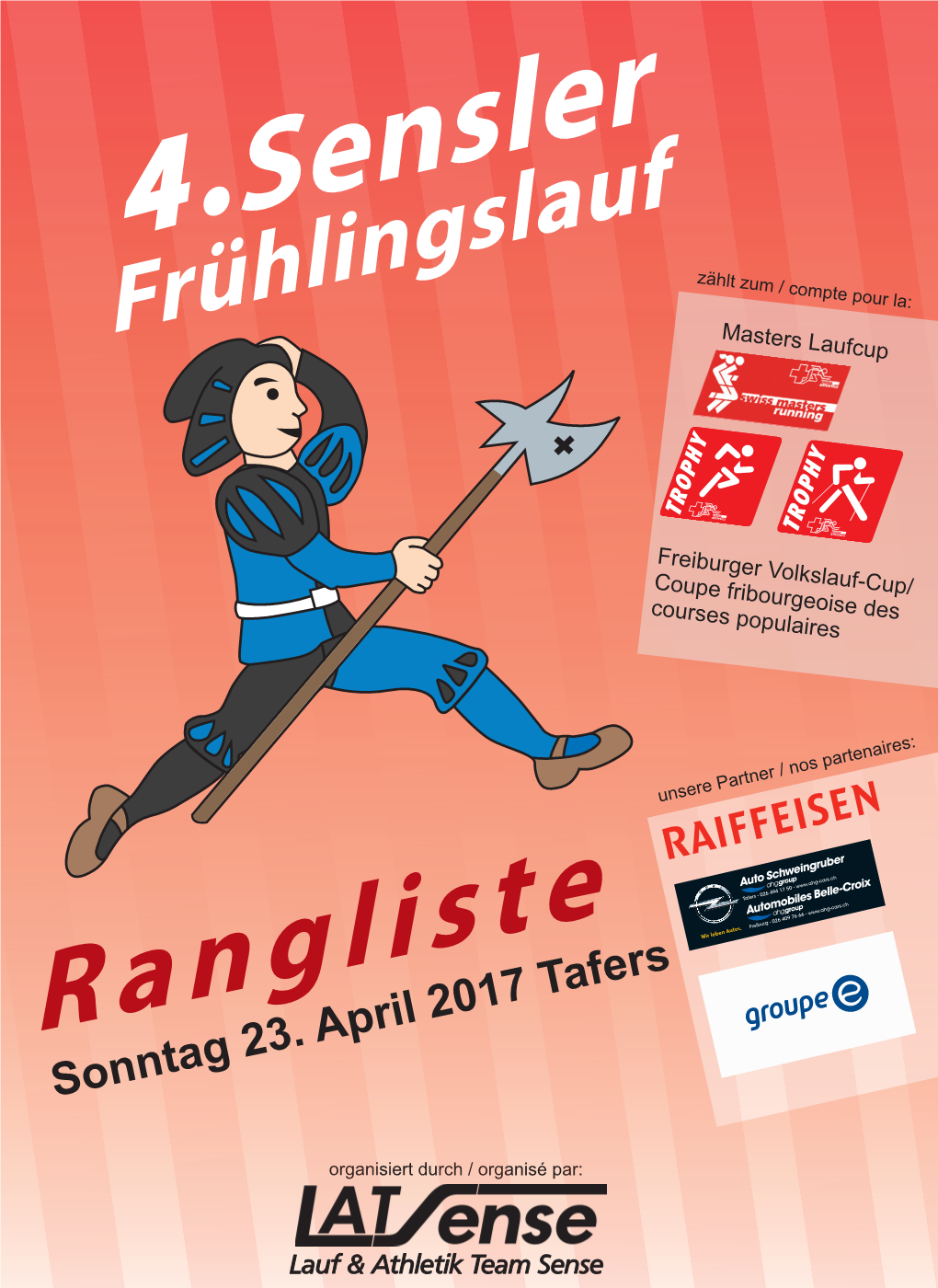 Sensler Zählt Zum / Compte Pour La: Frühlingslauf Masters Laufcup