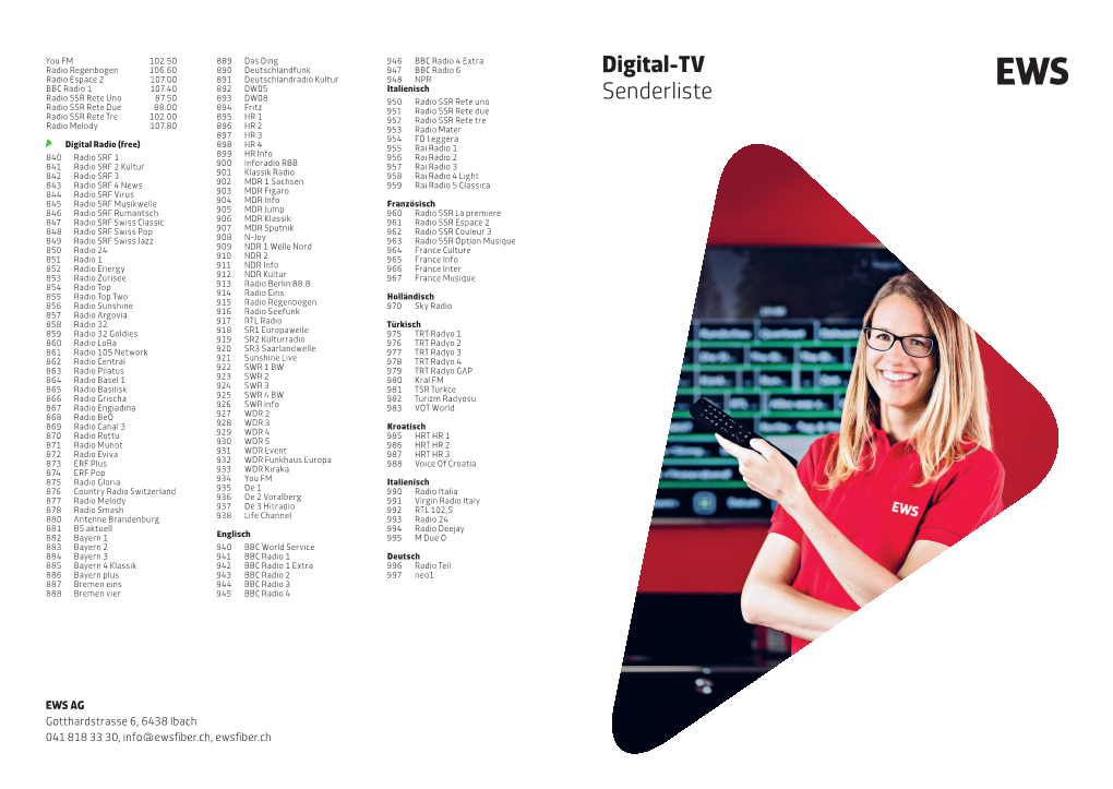 EWS Fiber-Senderliste-Digital-TV.Pdf