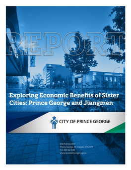 Exploring Economic Benefits of Sister Cities: Prince George and Jiangmen