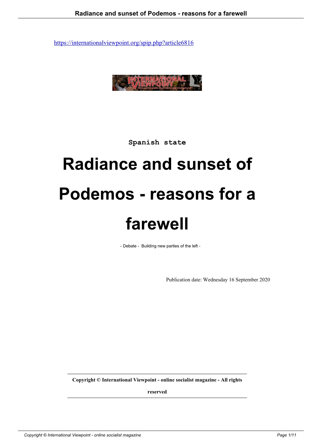 Radiance-And-Sunset-Of-Podemos-Reasons-For-A-Farewell A6816-2