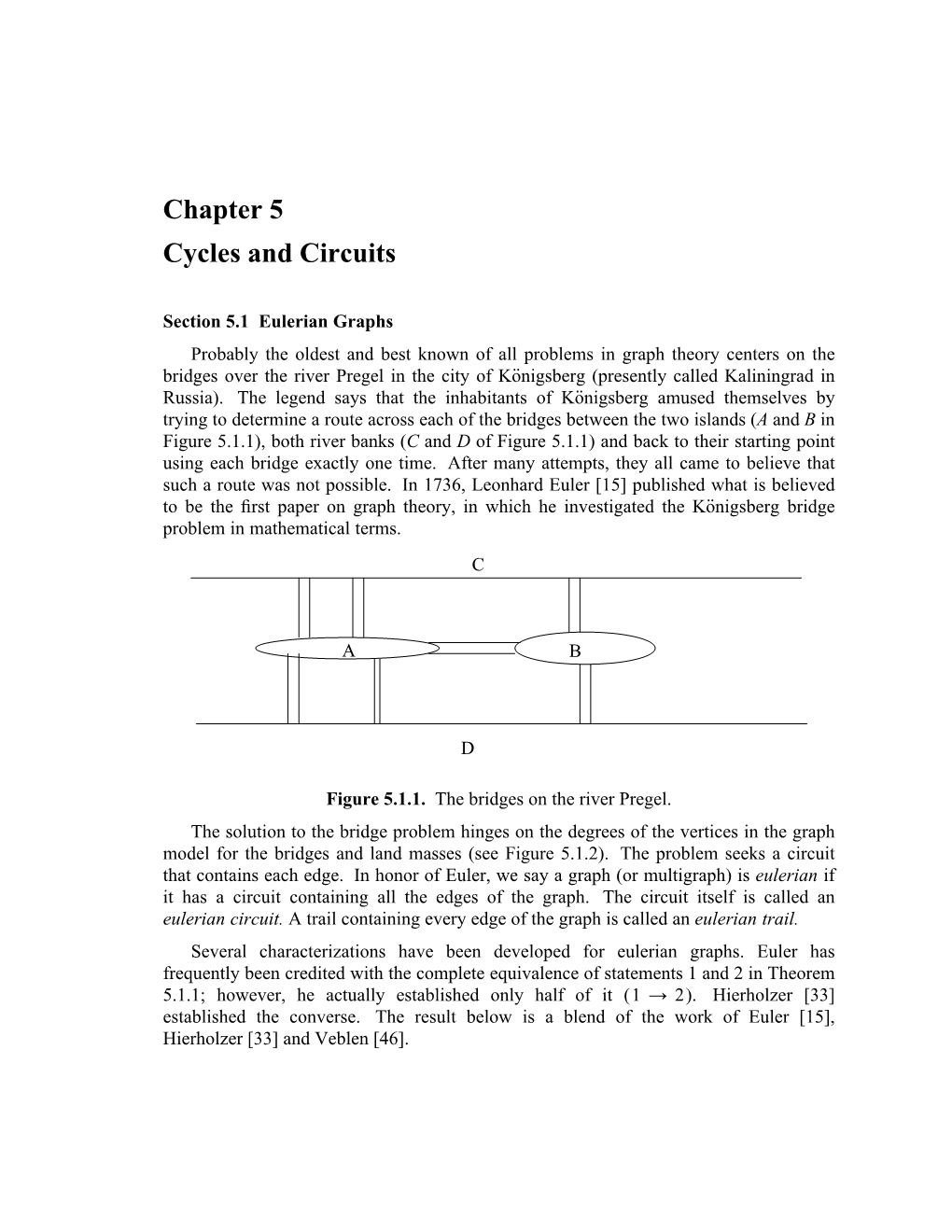 Chapter 5 Cycles and Circuits