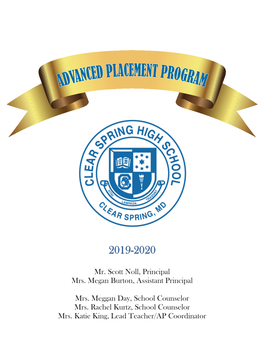 2019-20 CSHS AP Program